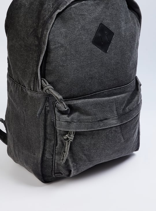 Men Textured Backpack