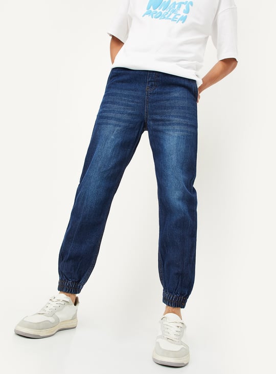 Boys Washed Jogger Jeans
