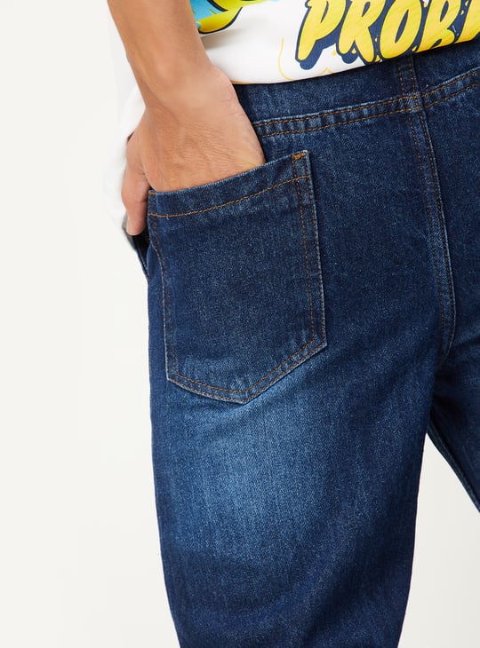 Boys Washed Jogger Jeans