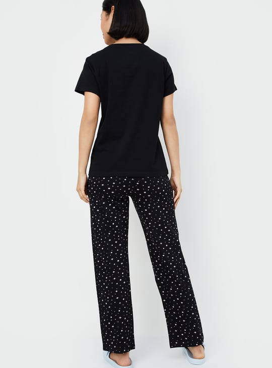 Women Printed PJ Set