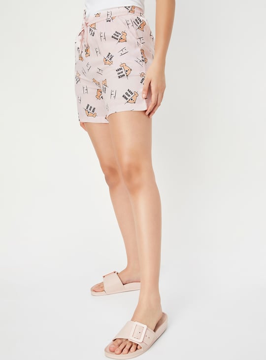 Women Printed Sleep Shorts