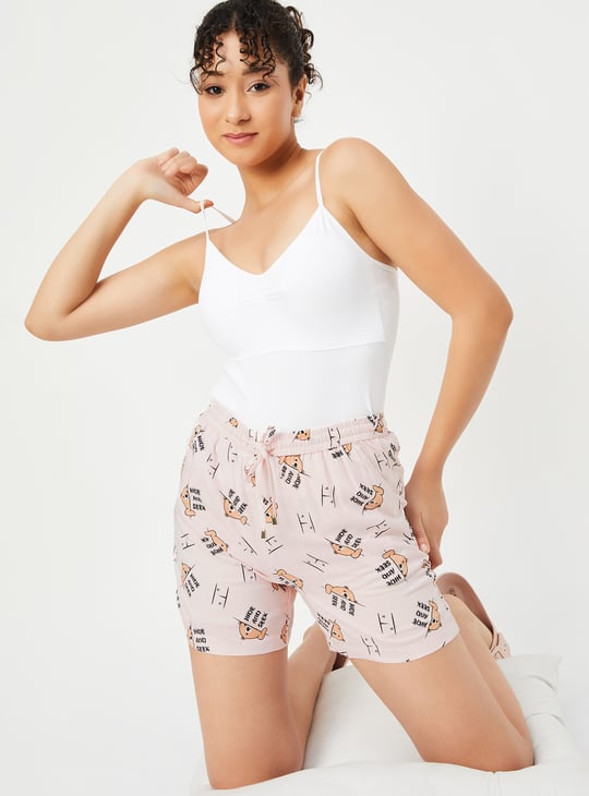 Women Printed Sleep Shorts
