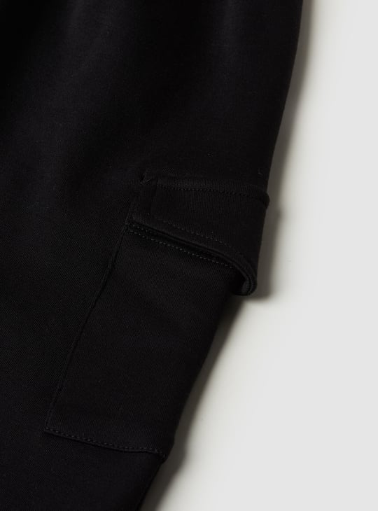 Girls Solid A-line Skirt