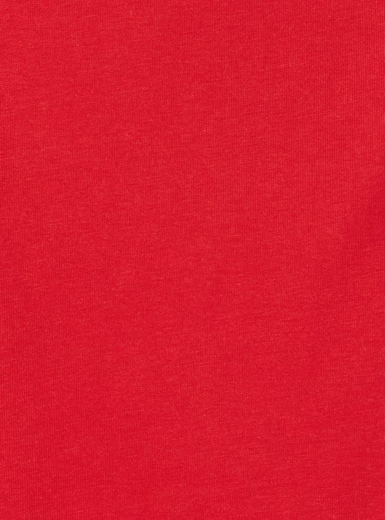 Girls Embroidered Top with Crochet Pocket