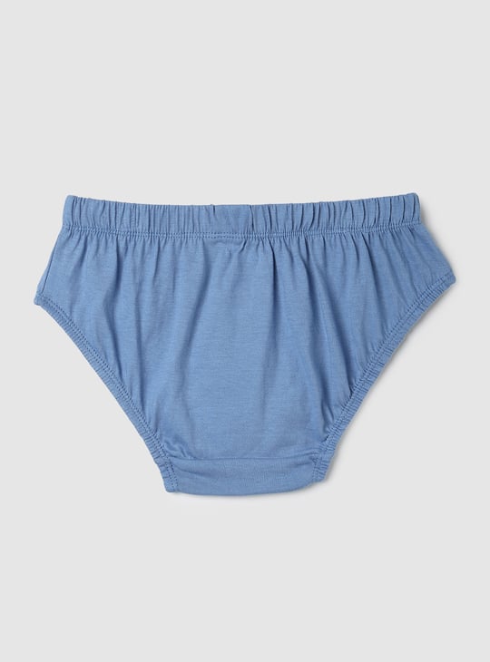 Boys Solid Briefs - Pack of 3