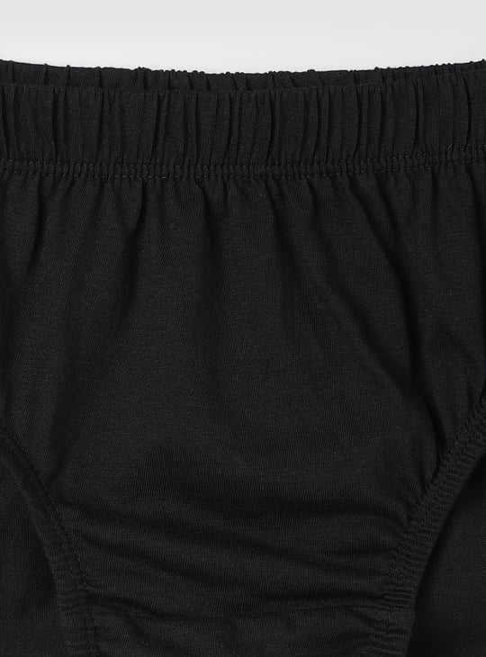 Boys Solid Briefs - Pack of 3