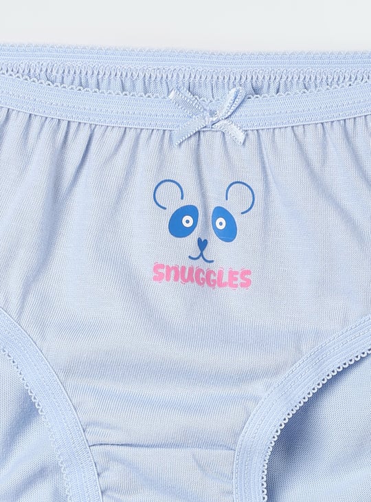 Girls Printed Panties - Pack of 3