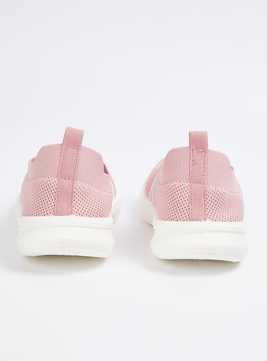 Girls Mesh Slip-On Sports Shoes