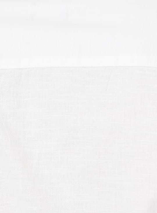 Men Solid Slim Fit Linen Shirt