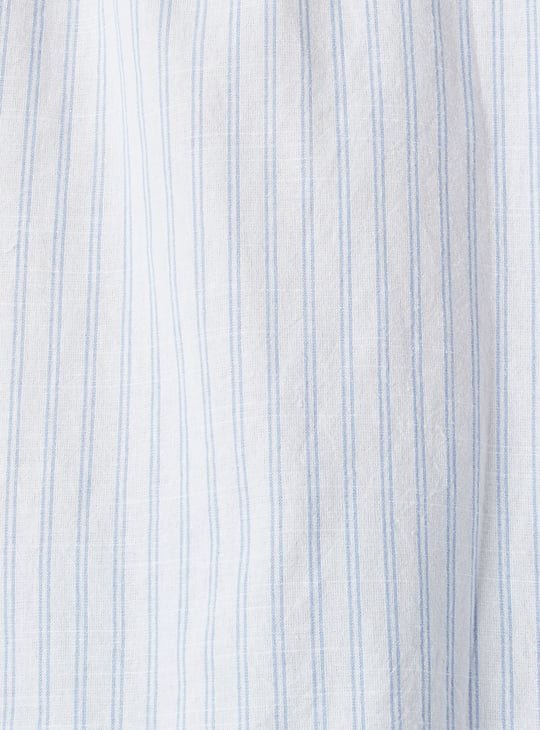 Men Striped Slim Fit Shirt