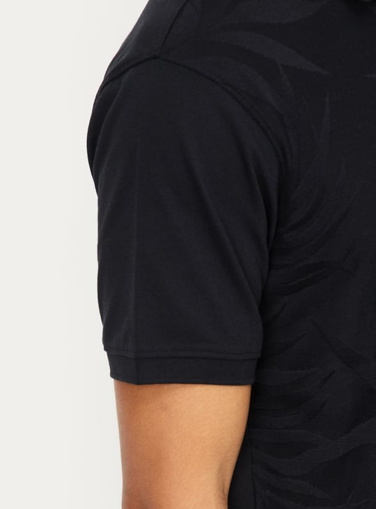 Men Solid Polo T-shirt