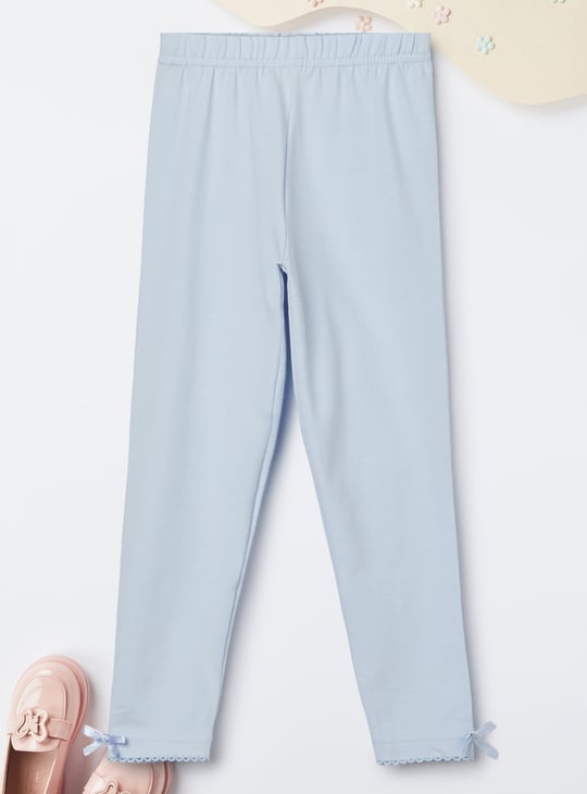 Girls Solid Leggings