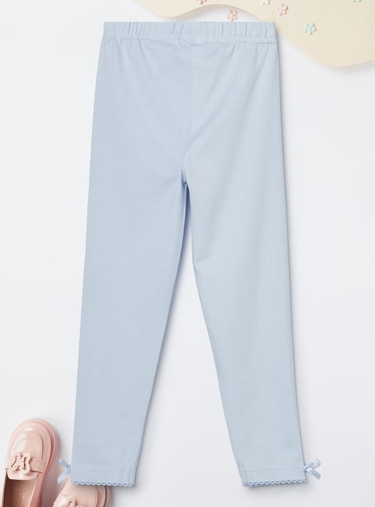 Girls Solid Leggings