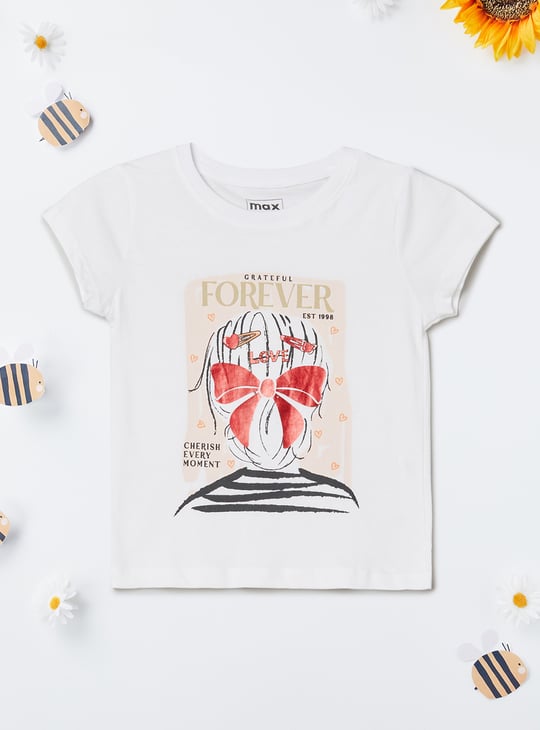 Girls Printed T-shirt
