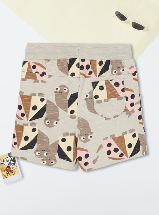 Boys Printed Shorts Set