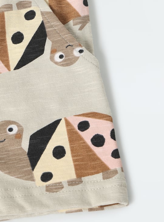 Boys Printed Shorts Set