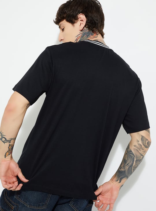 URB_N Men Printed Relaxed Fit T-shirt
