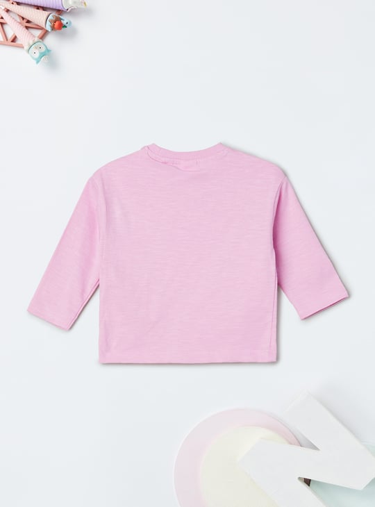 Girls Floral Lace Top