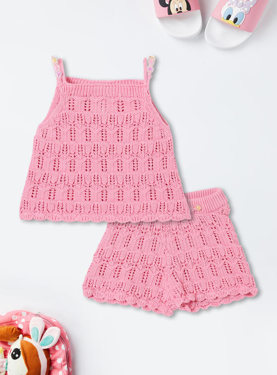Girls Knit Co-ords Set