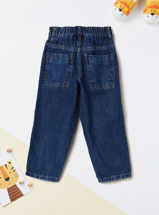 Boys Washed Regular Fit Jeans