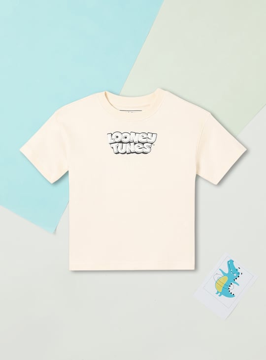 Boys Looney Tunes Printed T-shirt