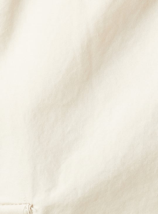 Boys Solid Cargo Joggers