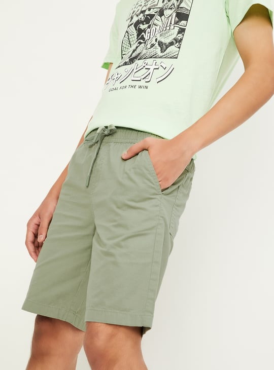 Boys Solid Shorts