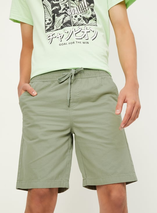 Boys Solid Shorts