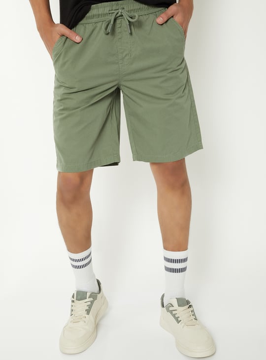 Boys Solid Shorts