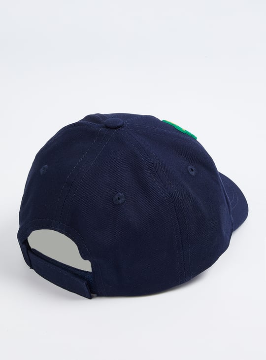 Boys Dino Applique Baseball Cap