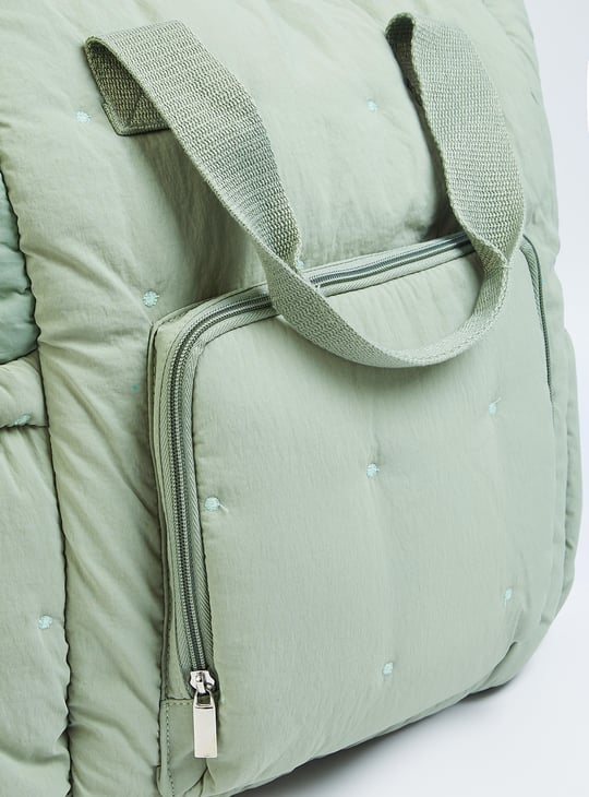 Women Embroidered Diaper Bag