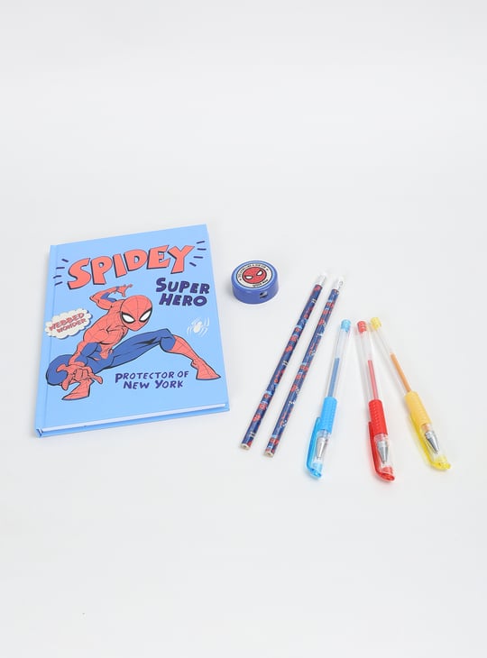 Kids Spider-Man Print Stationery Set
