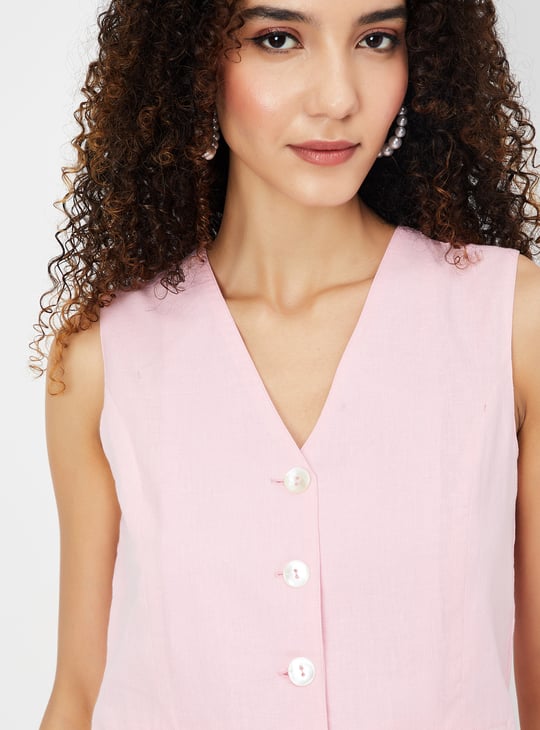 Kalki x Max Women Solid Waistcoat