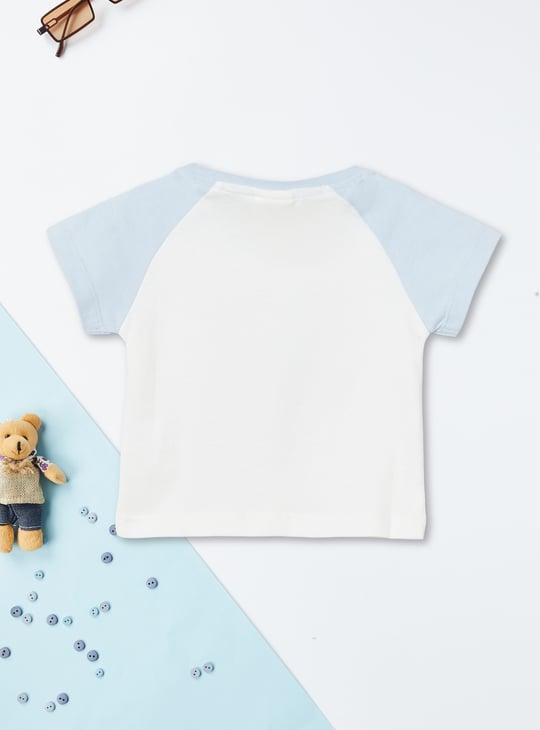 Girls Colourblock Shorts Set