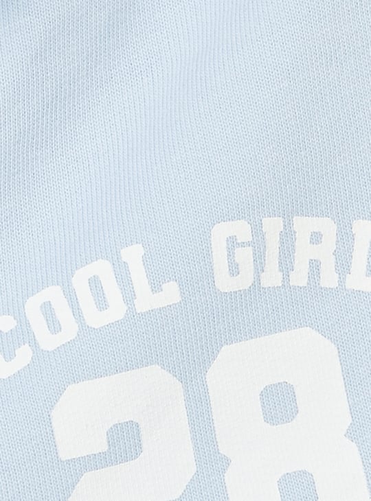 Girls Colourblock Shorts Set