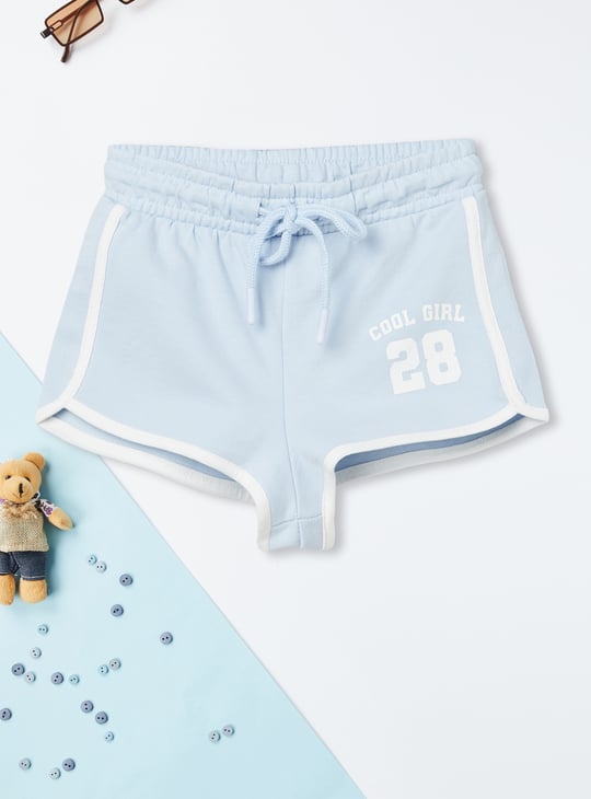 Girls Colourblock Shorts Set