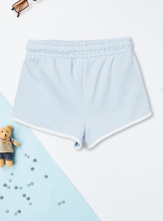 Girls Colourblock Shorts Set