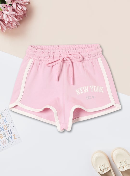 Girls Colourblock Shorts Set