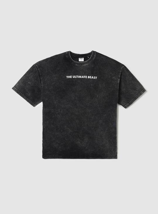 Boys Washed Oversized T-shirt