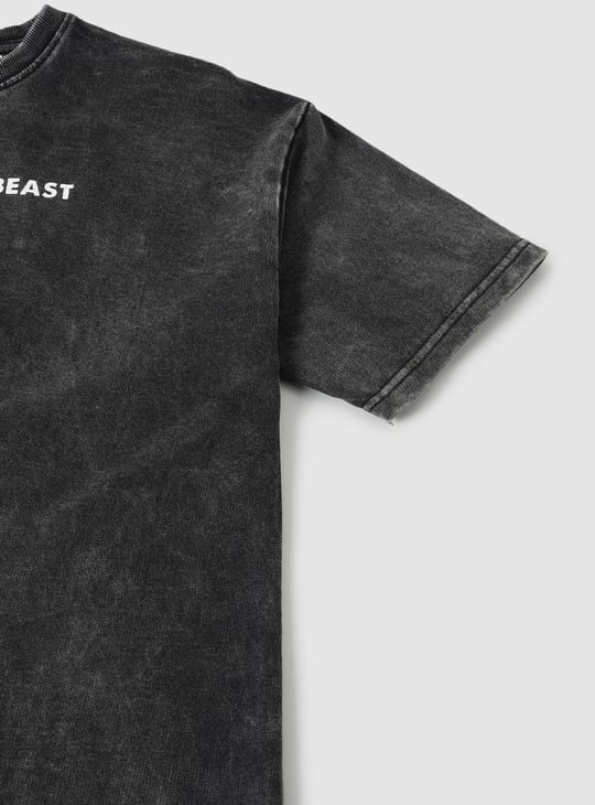 Boys Washed Oversized T-shirt