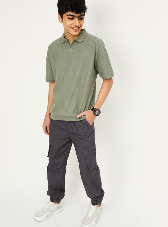 Boys Knit Polo T-shirt