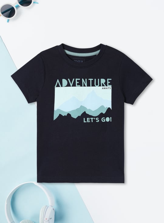 Boys Printed T-shirt Printed