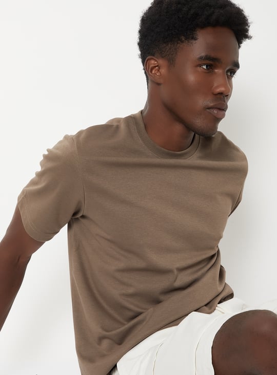 Men Premium Soft Touch Crew Neck T-shirt