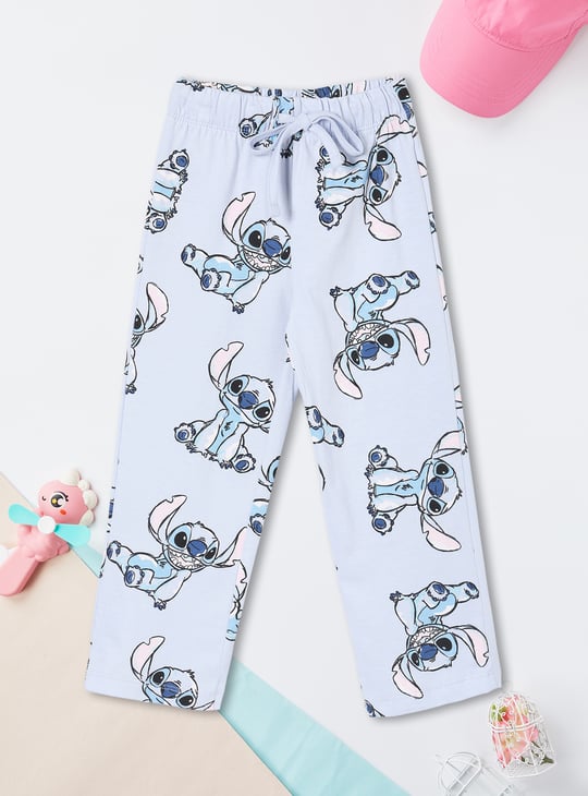 Girls Lilo & Stitch Print Pyjama Set