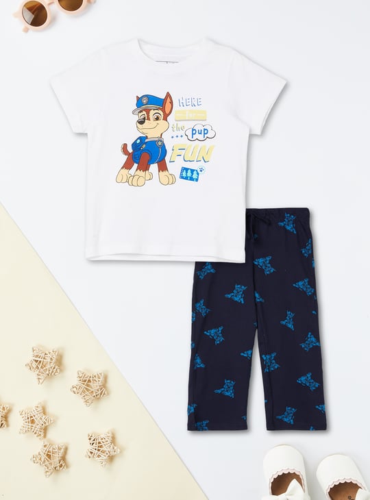 Boys Paw Patrol Print Sleepwear Set