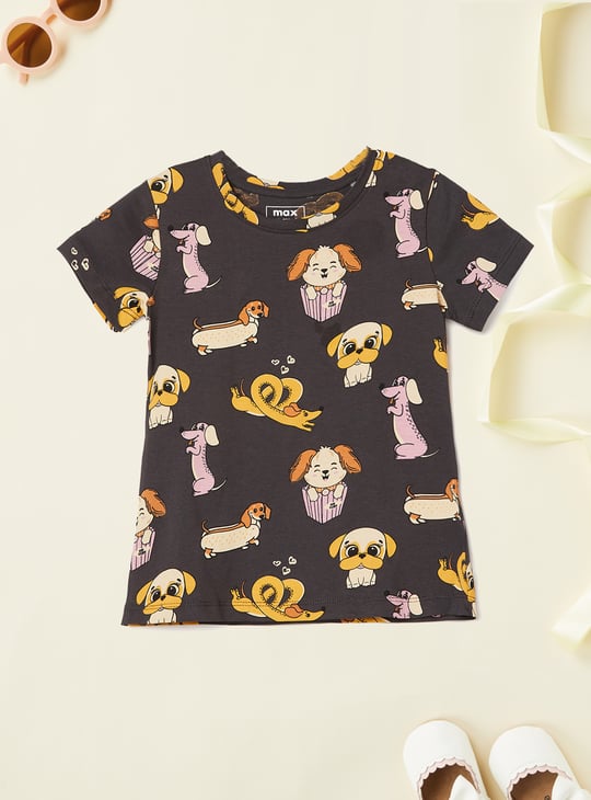 Girls Printed Sleepwear Set