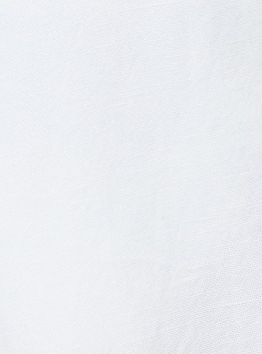 Men Solid Slim Fit Linen Chinos