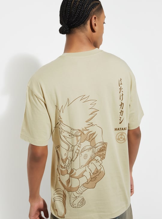URB_N Men Kakashi Printed T-shirt