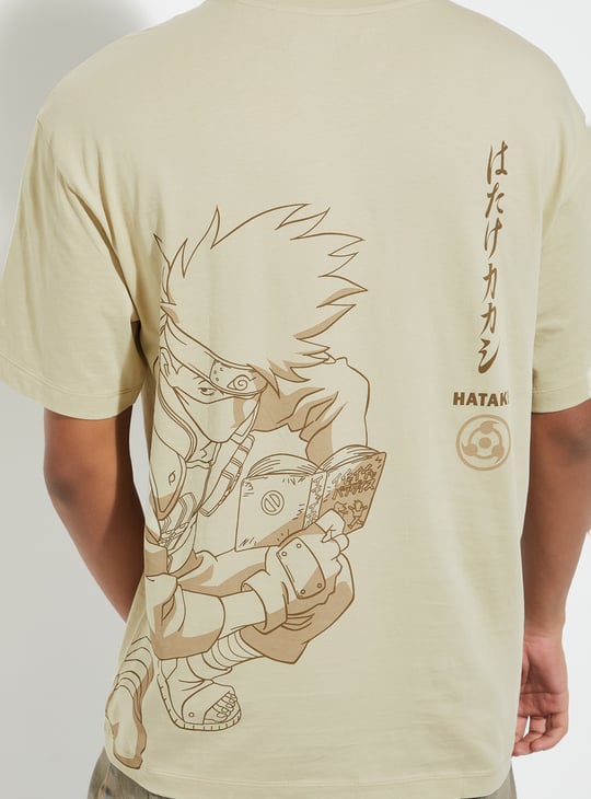 URB_N Men Kakashi Printed T-shirt