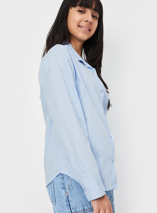 Girls Embellished Shirt